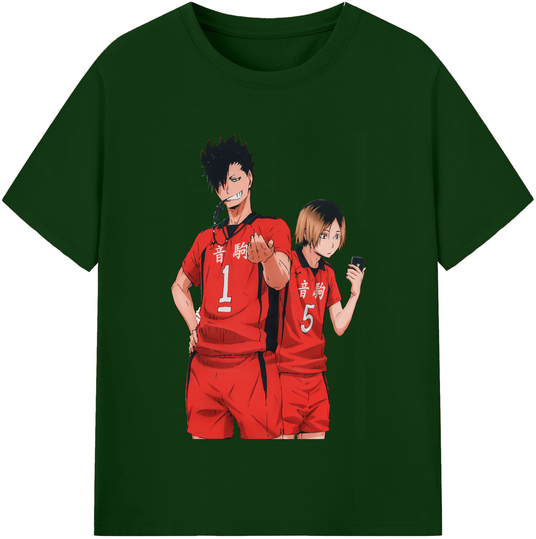 （画像用） ハイキュー!! Haikyu!! 綿100％半袖Tシャツ（フロントプリント）